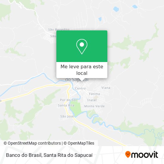 Banco do Brasil mapa