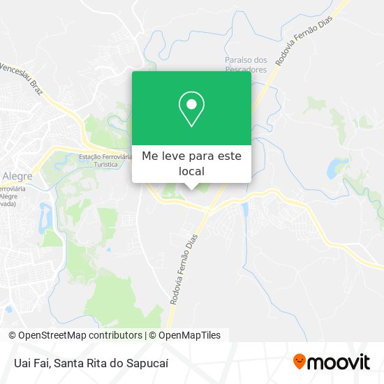 Uai Fai mapa