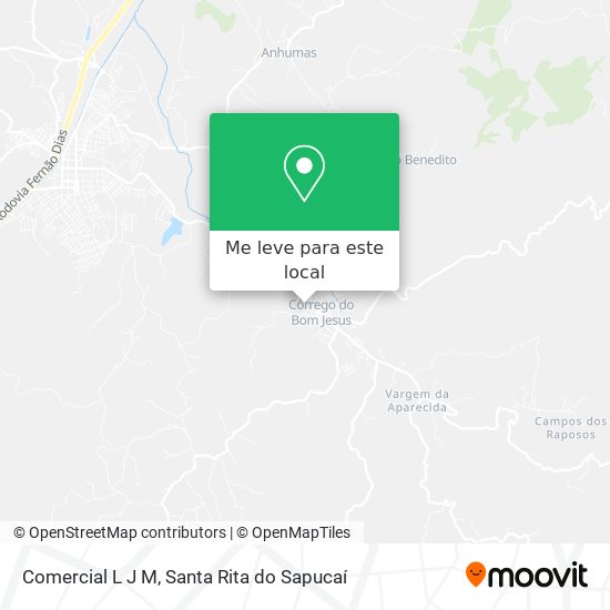Comercial L J M mapa