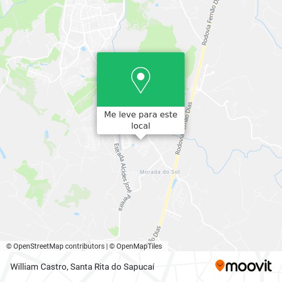 William Castro mapa