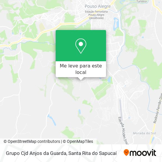 Grupo Cjd Anjos da Guarda mapa