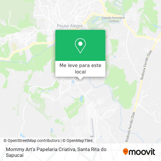Mommy Art's Papelaria Criativa mapa
