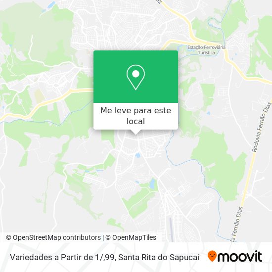 Variedades a Partir de 1/,99 mapa