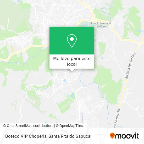 Boteco VIP Choperia mapa