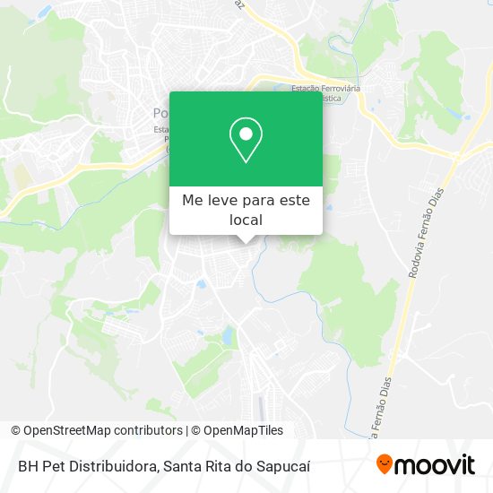 BH Pet Distribuidora mapa