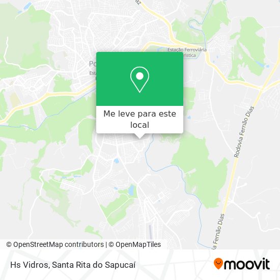 Hs Vidros mapa