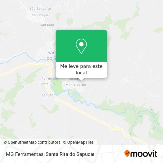 MG Ferramentas mapa