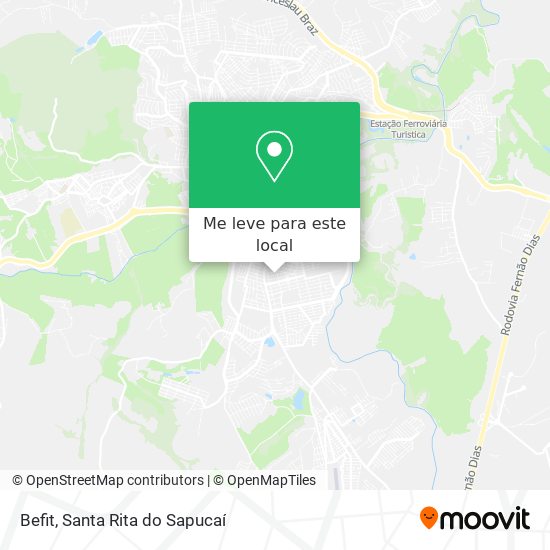 Befit mapa