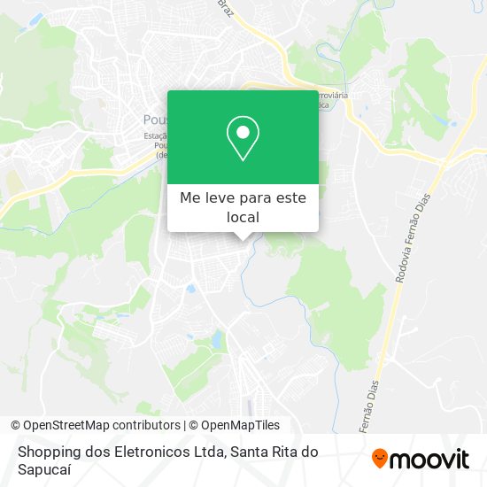 Shopping dos Eletronicos Ltda mapa