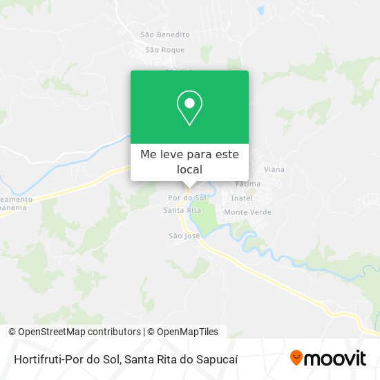 Hortifruti-Por do Sol mapa