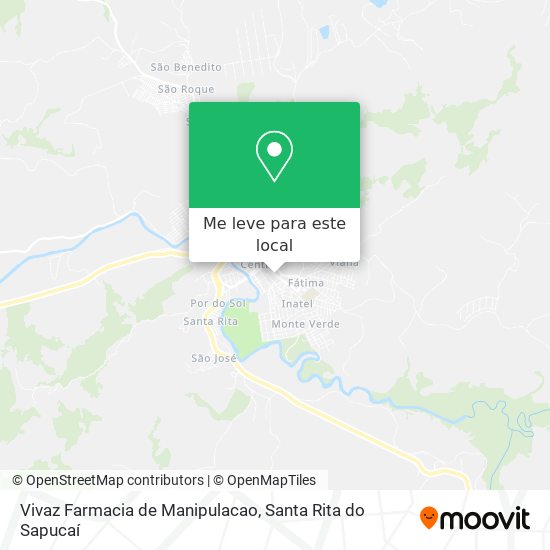 Vivaz Farmacia de Manipulacao mapa