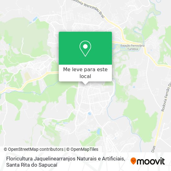 Floricultura Jaquelinearranjos Naturais e Artificiais mapa