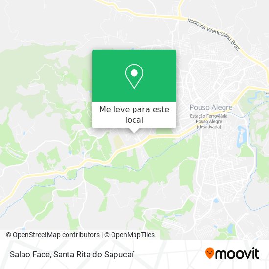 Salao Face mapa