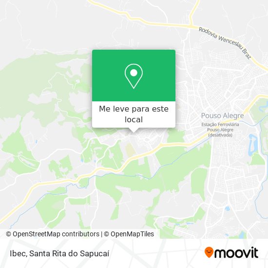 Ibec mapa