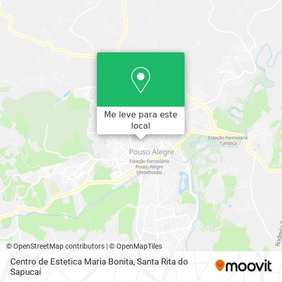 Centro de Estetica Maria Bonita mapa