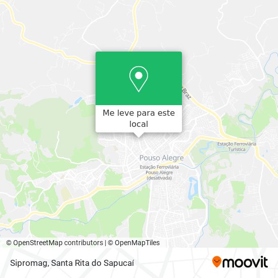 Sipromag mapa