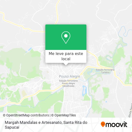 Margah Mandalas e Artesanato mapa