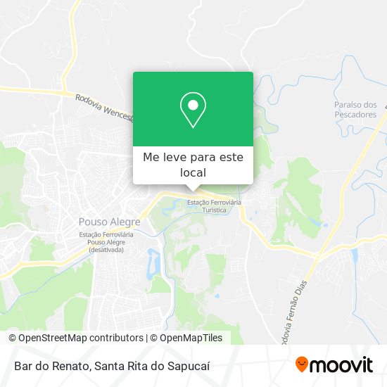 Bar do Renato mapa