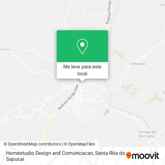 Homestudio Design and Comunicacao mapa