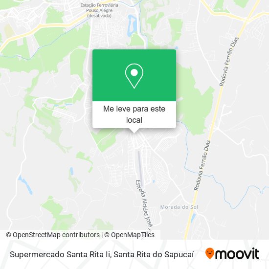 Supermercado Santa Rita Ii mapa