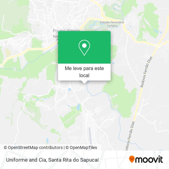 Uniforme and Cia mapa