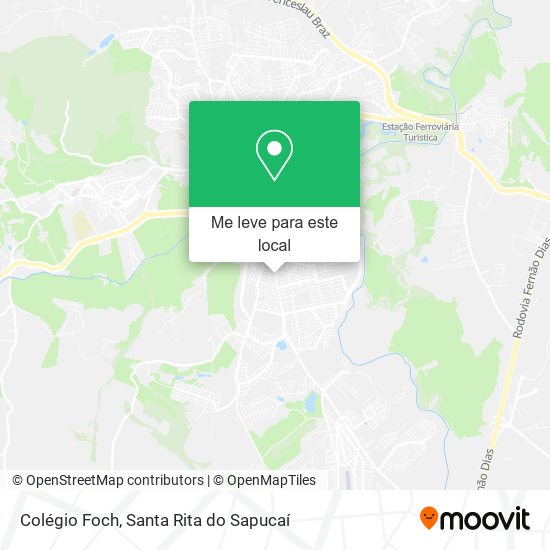 Colégio Foch mapa