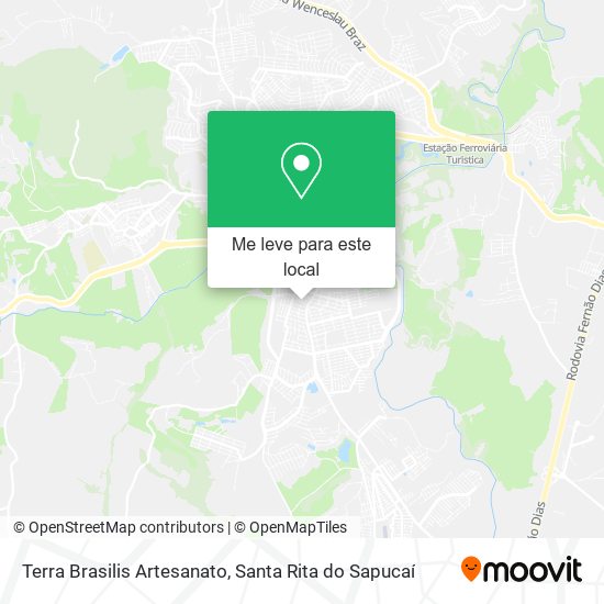 Terra Brasilis Artesanato mapa