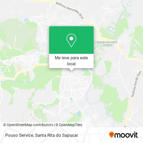 Pouso Service mapa