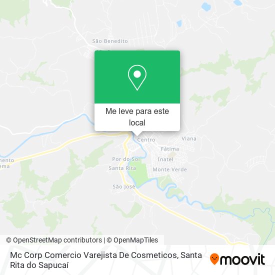 Mc Corp Comercio Varejista De Cosmeticos mapa