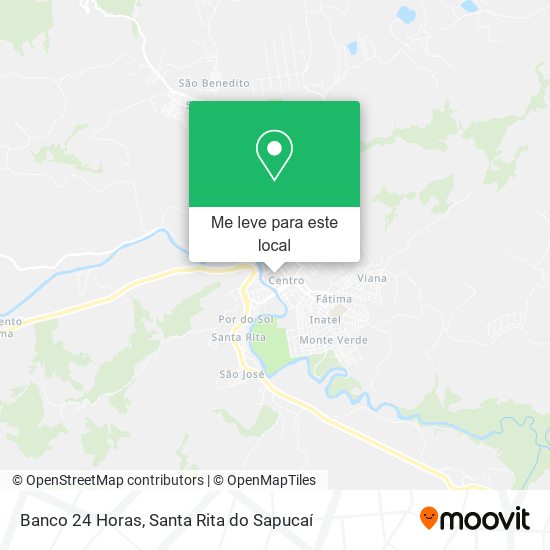 Banco 24 Horas mapa