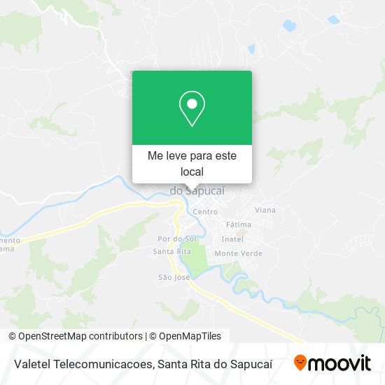 Valetel Telecomunicacoes mapa