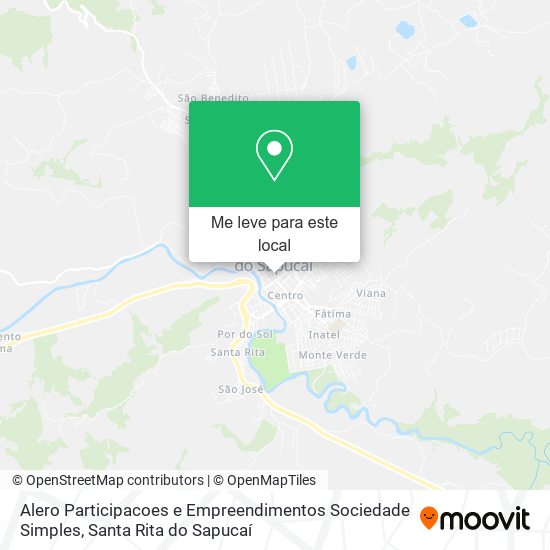 Alero Participacoes e Empreendimentos Sociedade Simples mapa