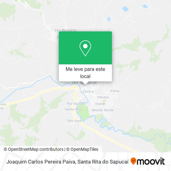 Joaquim Carlos Pereira Paiva mapa