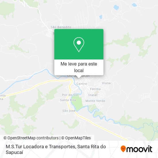 M.S.Tur Locadora e Transportes mapa