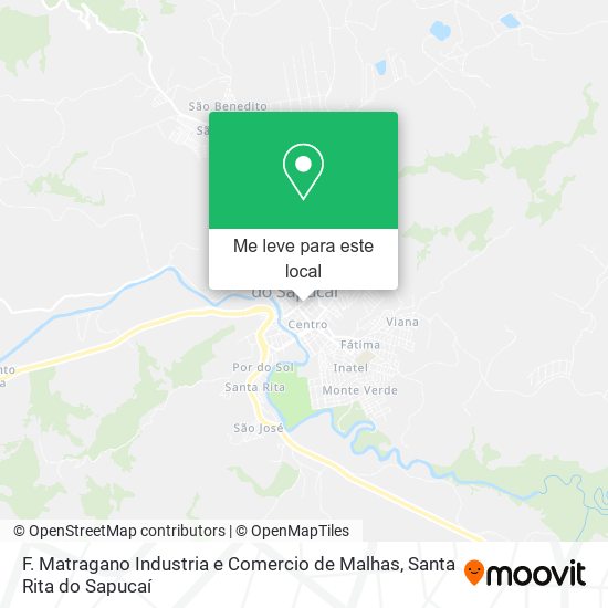 F. Matragano Industria e Comercio de Malhas mapa