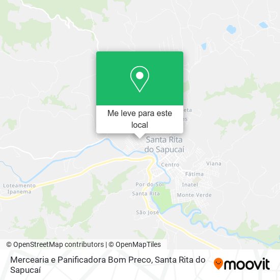 Mercearia e Panificadora Bom Preco mapa