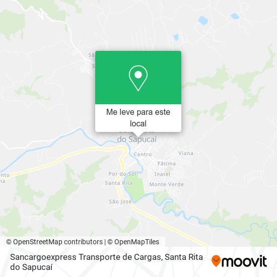 Sancargoexpress Transporte de Cargas mapa