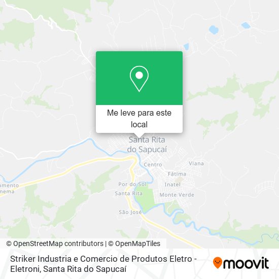 Striker Industria e Comercio de Produtos Eletro - Eletroni mapa