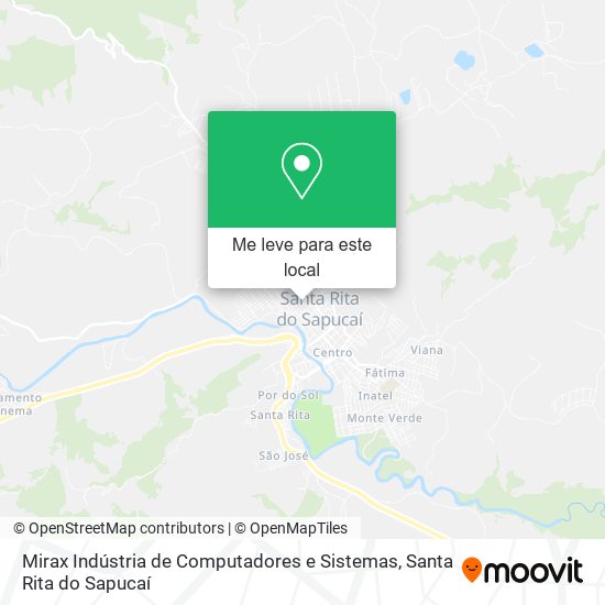 Mirax Indústria de Computadores e Sistemas mapa