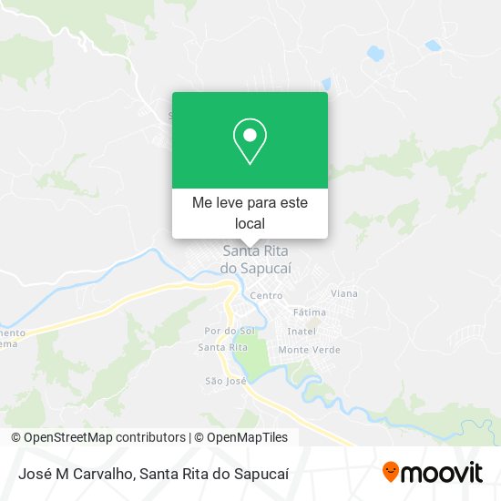 José M Carvalho mapa