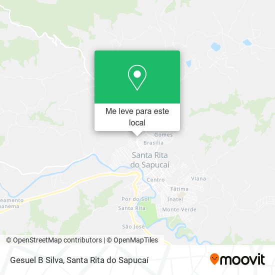 Gesuel B Silva mapa