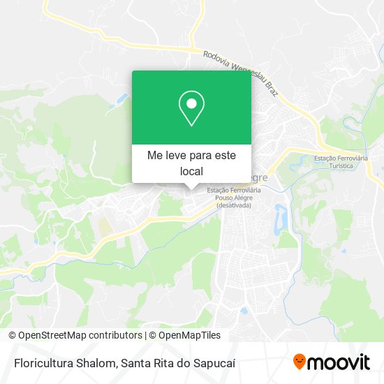 Floricultura Shalom mapa