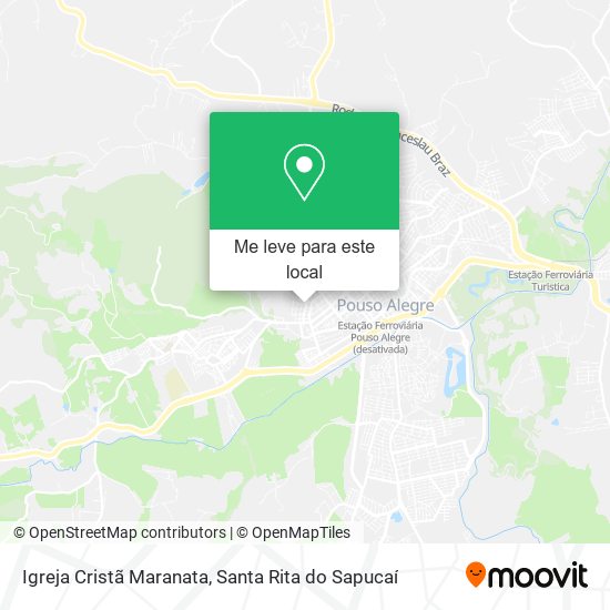 Igreja Cristã Maranata mapa