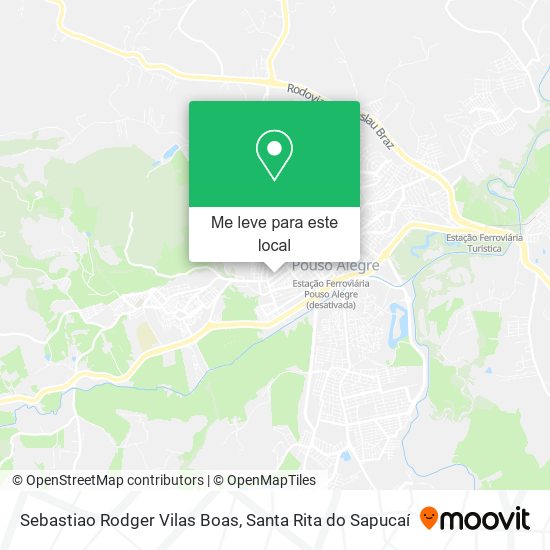 Sebastiao Rodger Vilas Boas mapa