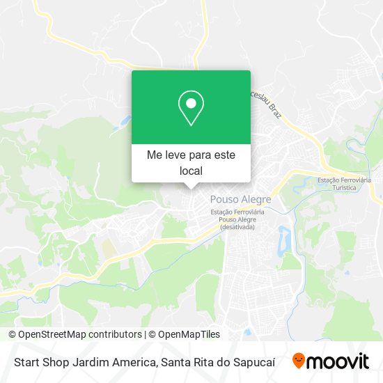 Start Shop Jardim America mapa