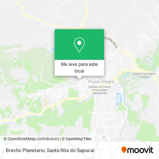 Brecho Planetario mapa