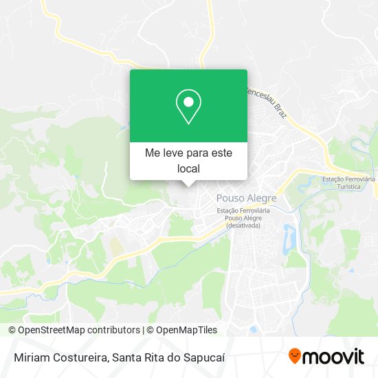 Miriam Costureira mapa