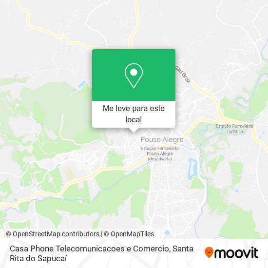 Casa Phone Telecomunicacoes e Comercio mapa