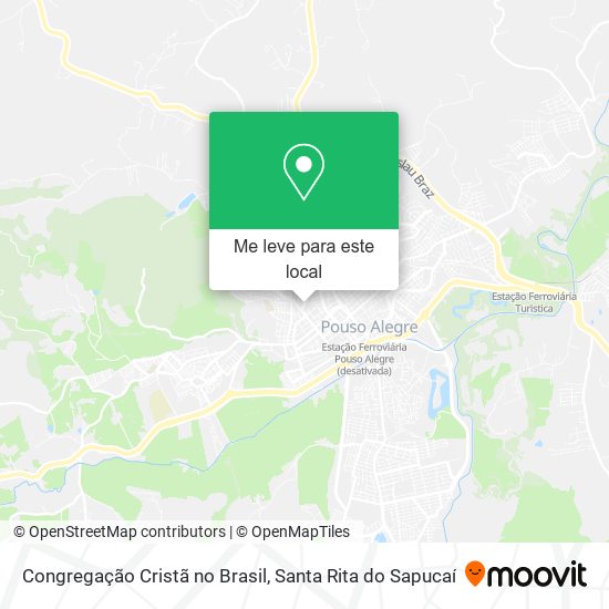 Congregação Cristã no Brasil mapa