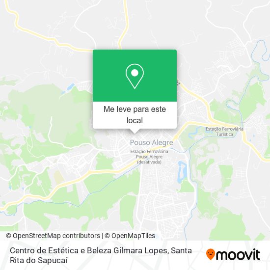 Centro de Estética e Beleza Gilmara Lopes mapa